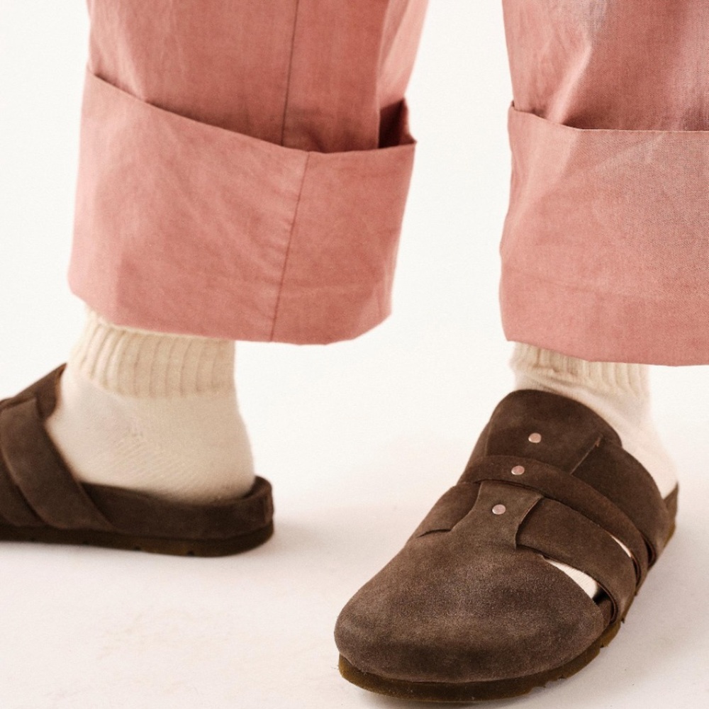Free People Sunday Season Footbed Mules size 37